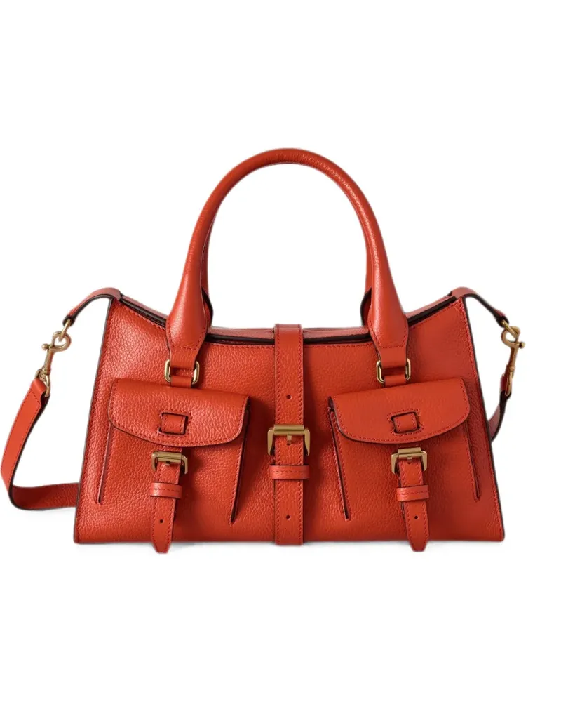 Mulberry small Roxanne tote bag - Orange Orange
