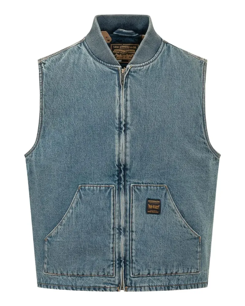 Levi's Sansome Jeansweste - Blau Blau
