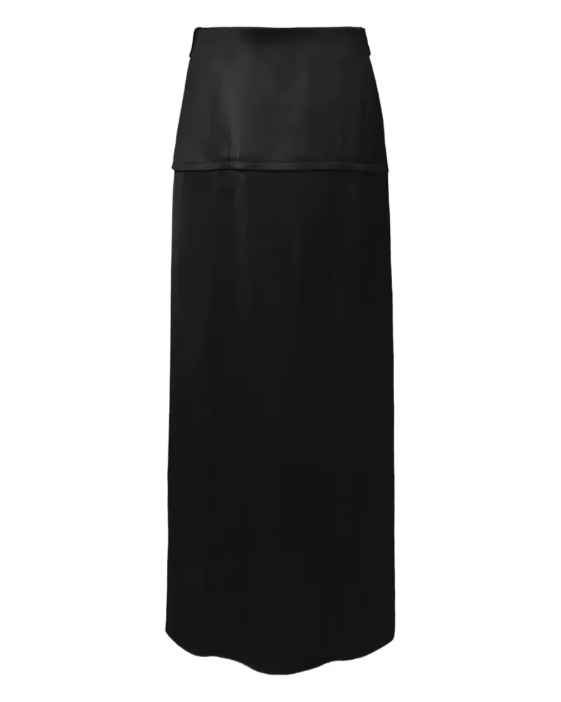 Jil Sander Rock mit geradem Schnitt - Schwarz Schwarz