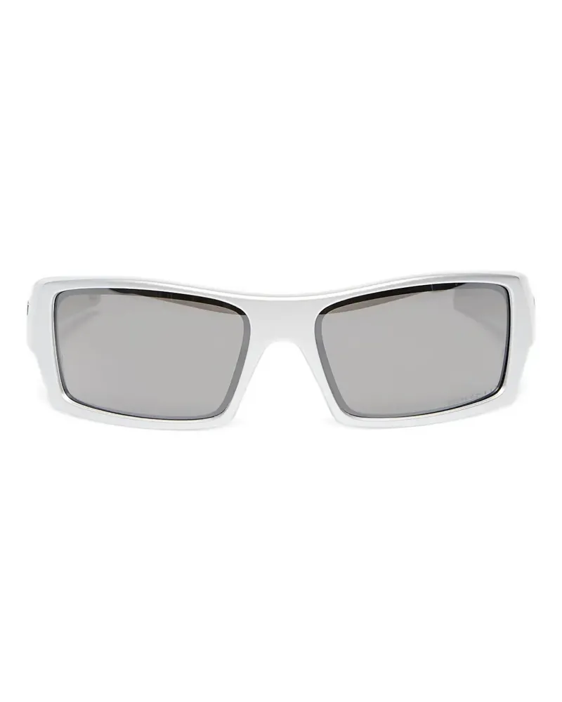 Oakley Gascan Sonnenbrille mit eckigem Gestell - Silber Silber