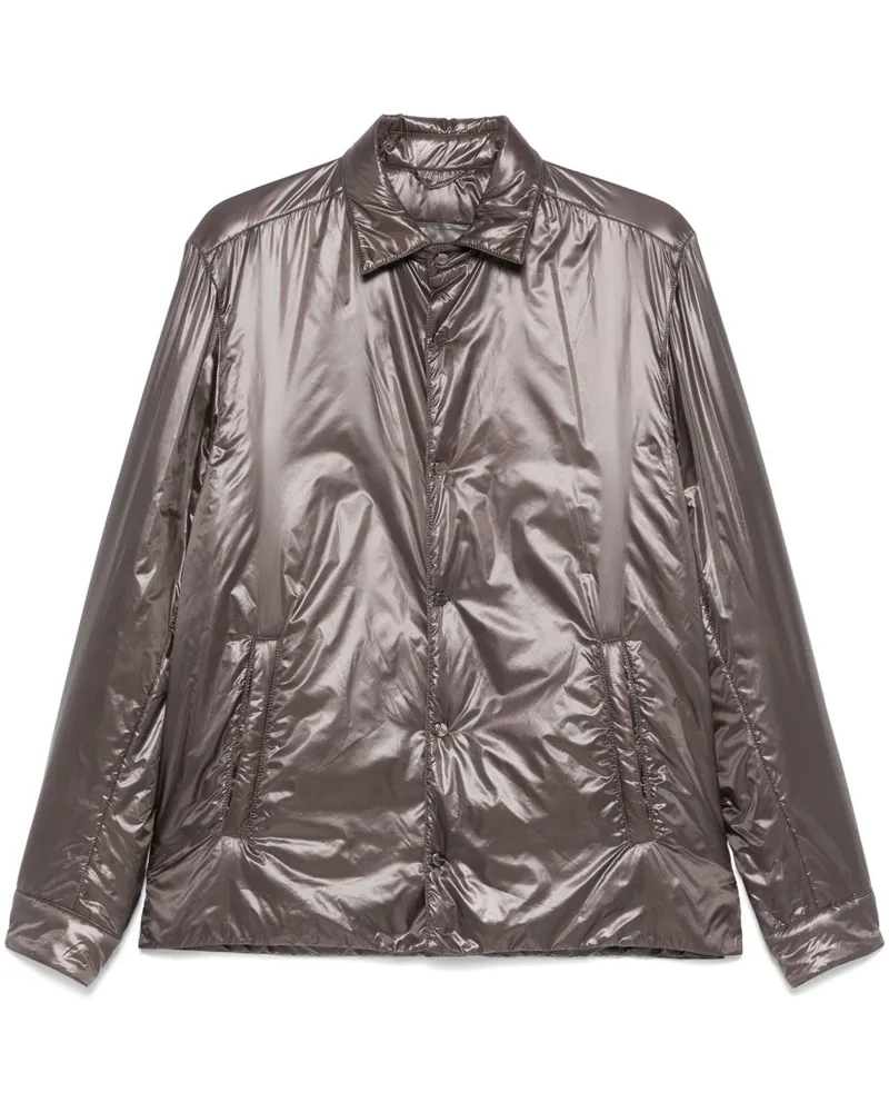 Herno Gefütterte Jacke - Grau Grau