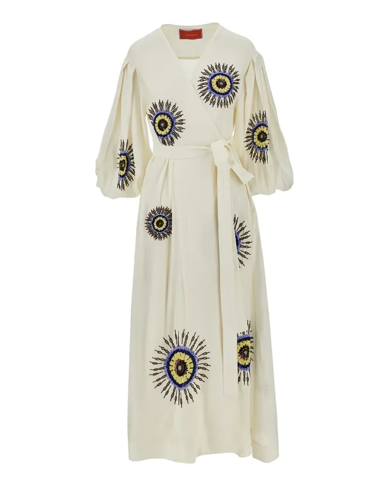 La DoubleJ Eden tie dress - Nude Nude