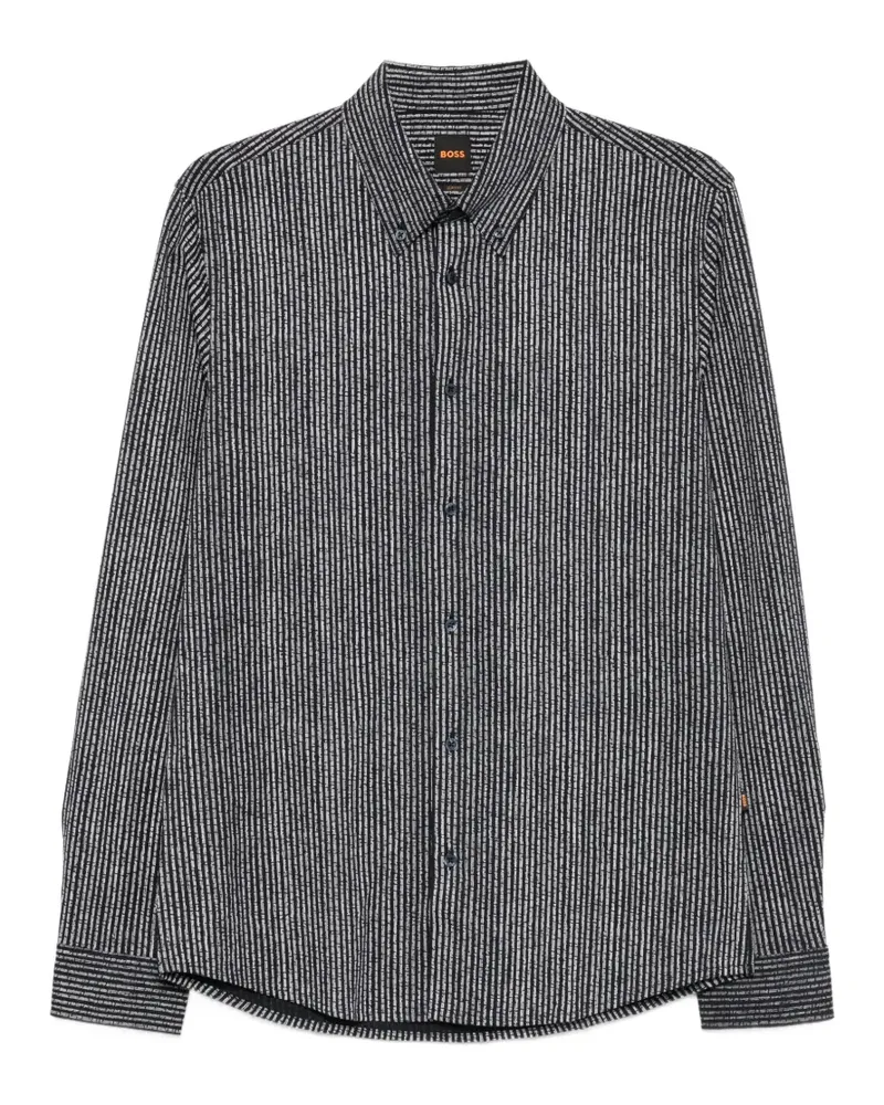 HUGO BOSS Gestreiftes Hemd - Blau Blau