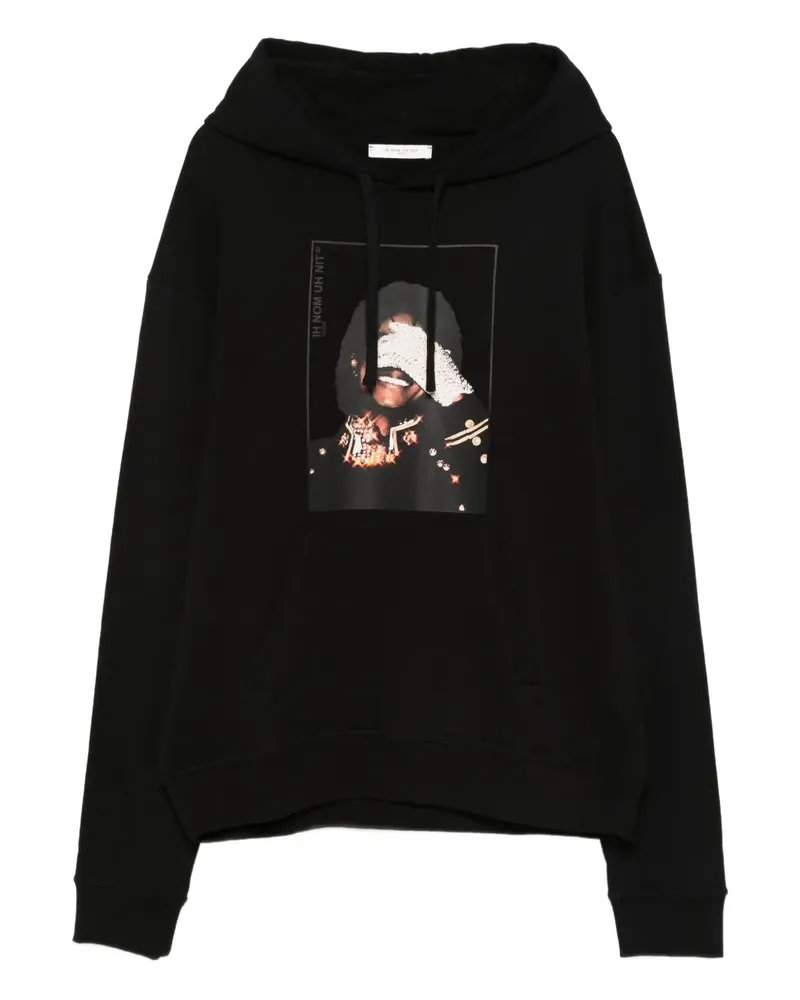 IH NOM UH NIT Hoodie mit grafischem Print - Schwarz Schwarz