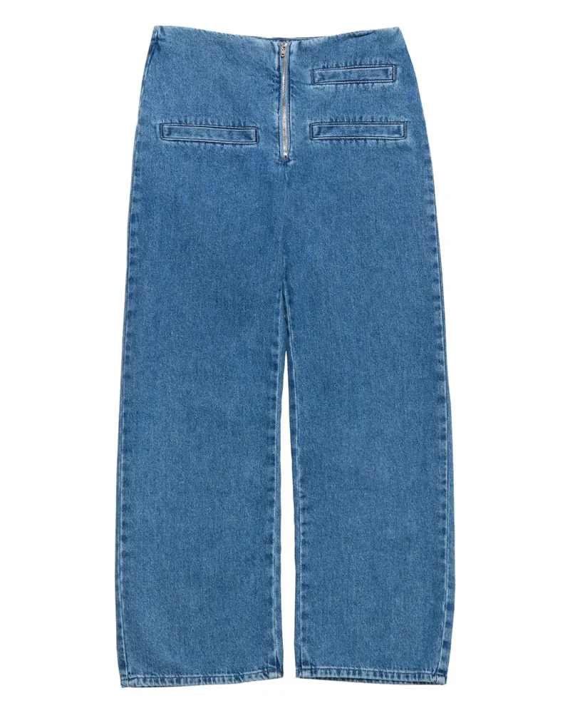 BIMBA Y LOLA Klassische Cropped-Jeans - Blau Blau
