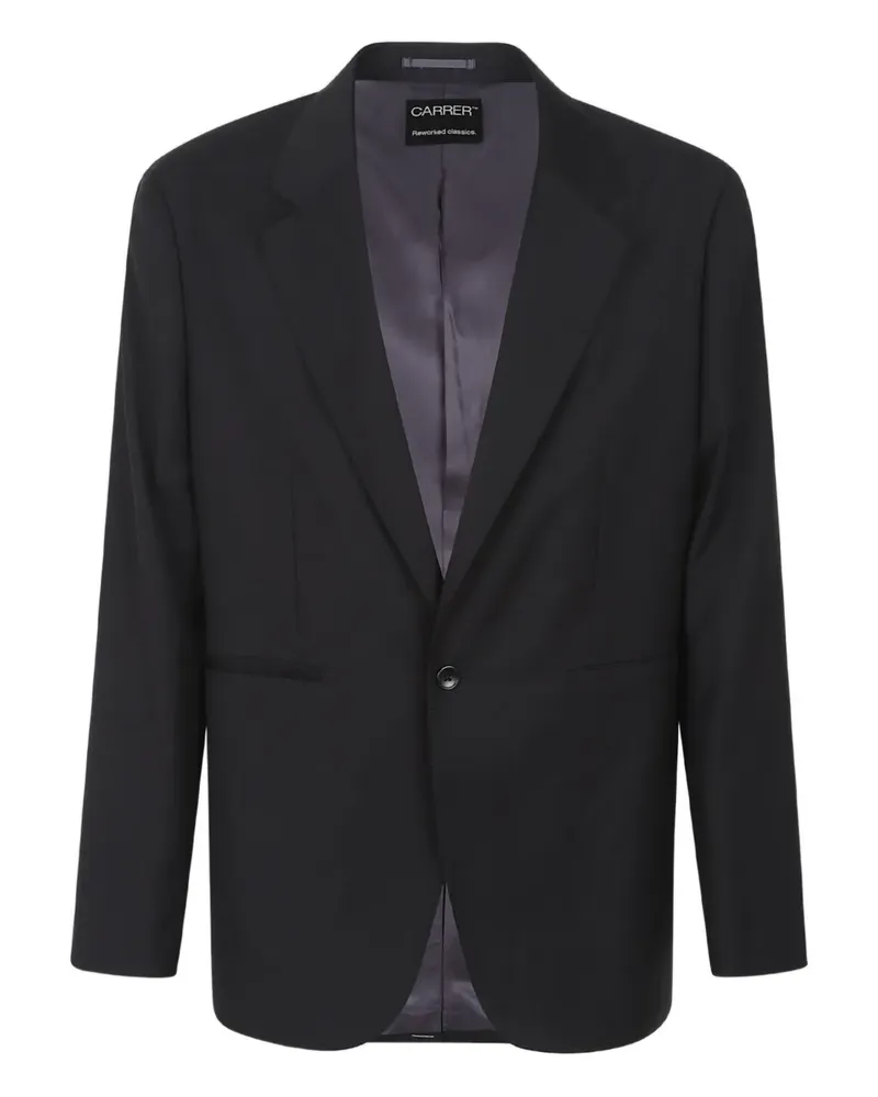 Carrera Einreihiges Cadore Sakko - Schwarz Schwarz