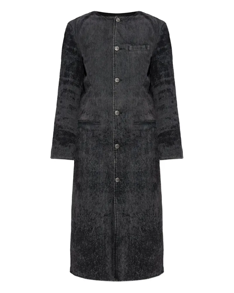 Diesel De-Ancelot denim coat - Schwarz Schwarz