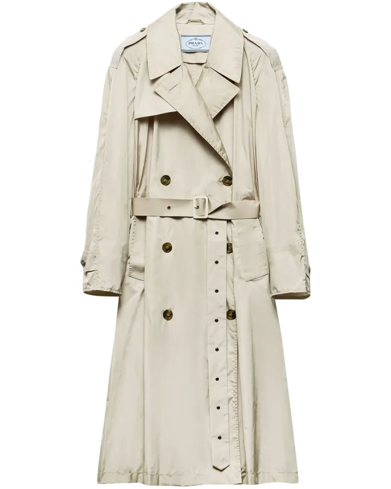 Prada Light Trenchcoat - Nude Nude