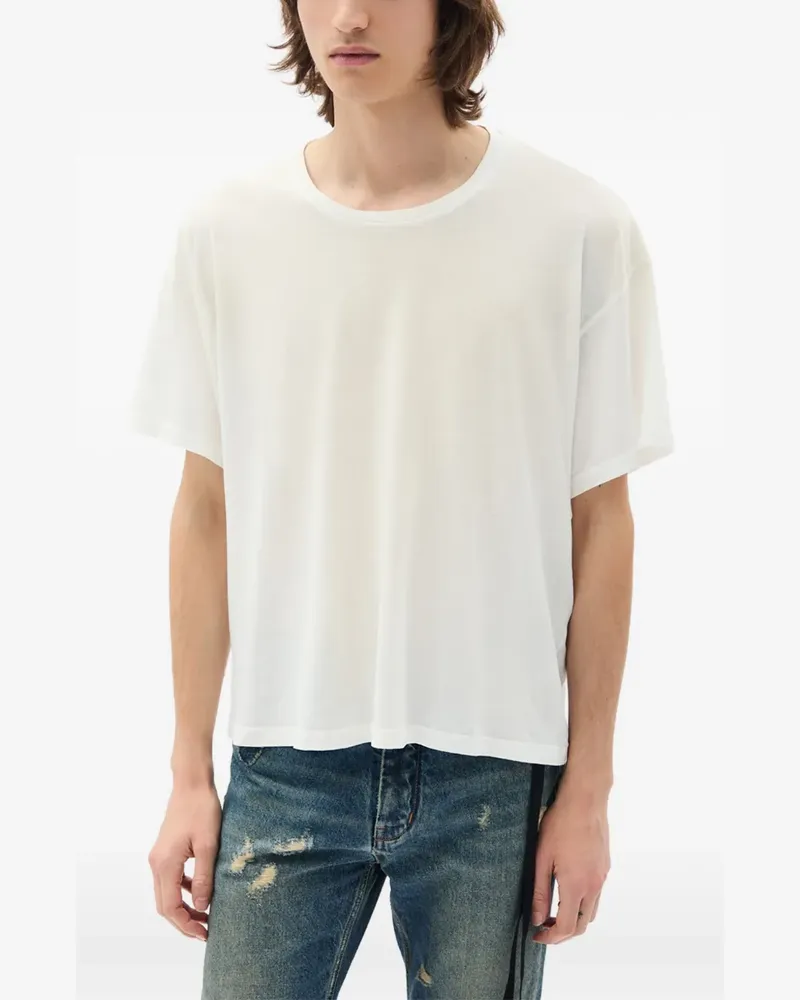 Ann Demeulemeester Daydream brushed jersey T-shirt - Nude Nude