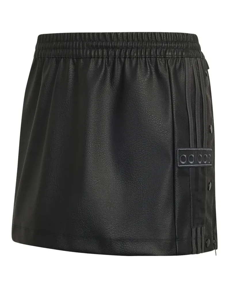 adidas Adibreak logo-patch 3-Stripes mini skirt - Schwarz Schwarz