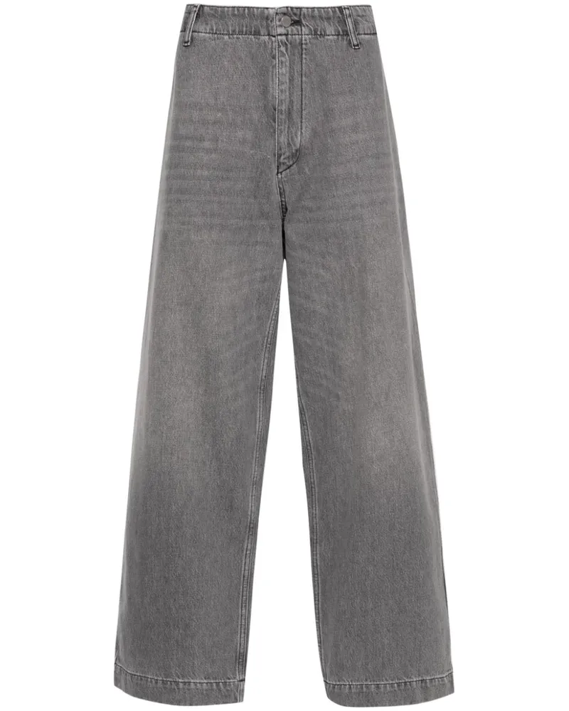 Emporio Armani Jeans mit geradem Bein - Schwarz Schwarz