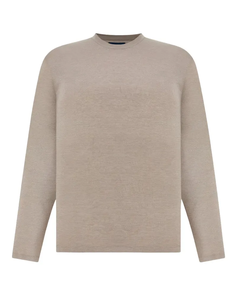 Paul & Shark Klassisches Langarmshirt - Nude Nude
