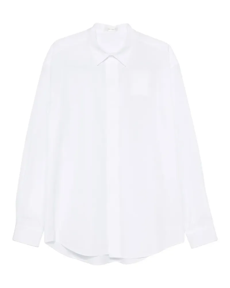 The Row Langärmeliges Nilo Hemd - Weiß Weiß