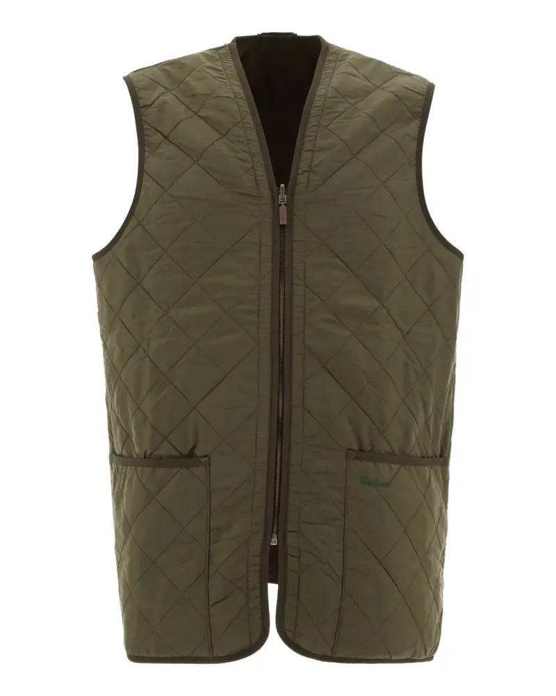 Barbour Gesteppte Polarquilt Weste - Grün Grün