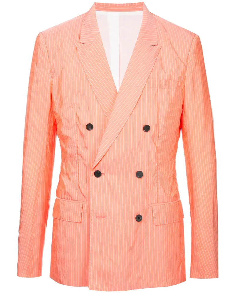 Haider Ackermann Doppelreihiges Sakko - Gelb Gelb