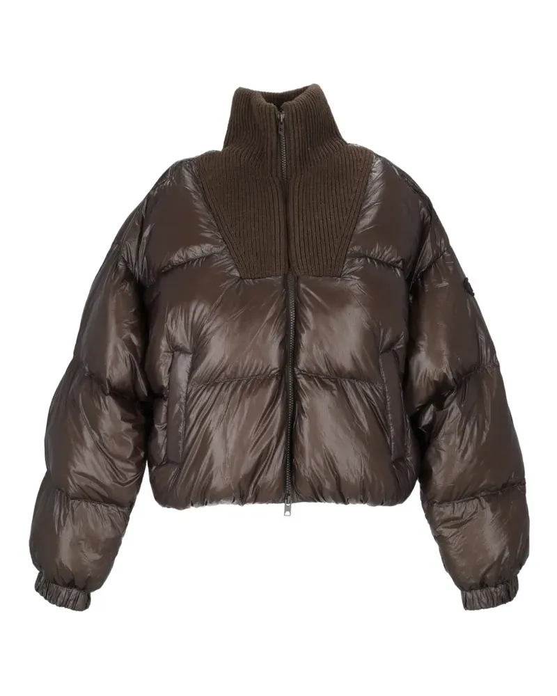 Diesel quilted jacket - Braun Braun