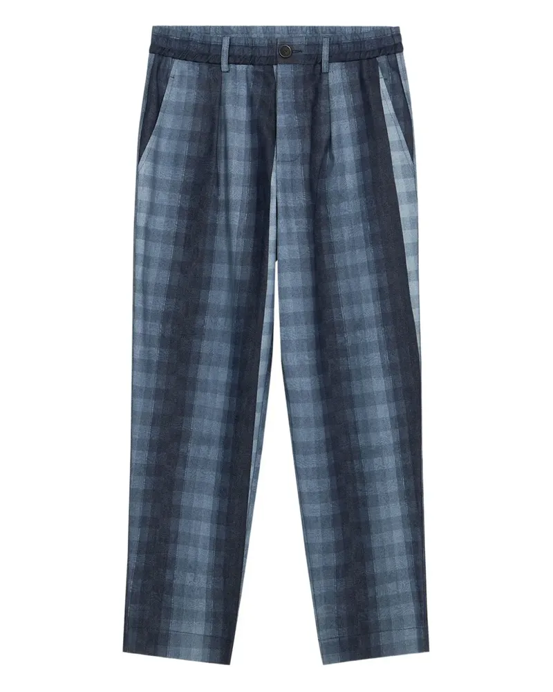 Pierre-Louis Mascia Hose mit Faltendetail - Blau Blau