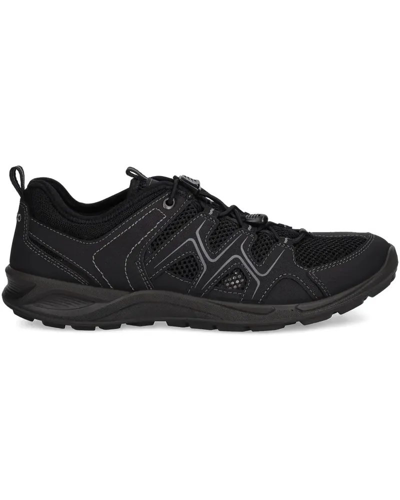 Ecco Terracruise Sneakers mit Mesh-Einsätzen - Schwarz Schwarz