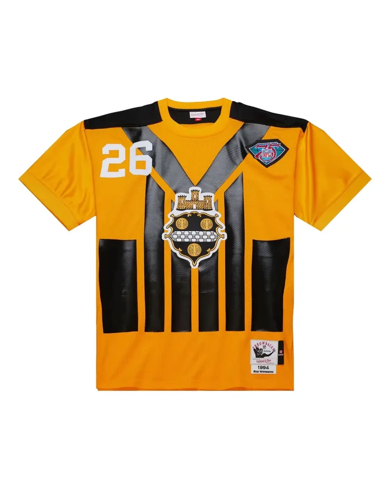 Mitchell & Ness x NFL Pittsburgh Steelers 1994 Rod Woodson T-Shirt - Orange Orange
