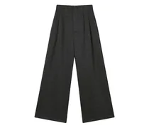 Plissierte Hose - Grau