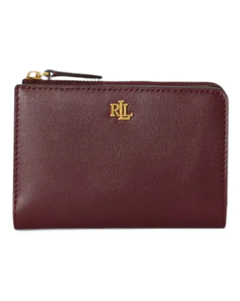 Ralph Lauren logo-plaque bifold wallet - Rot Rot