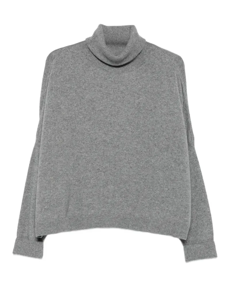 Dušan Langärmeliger Rollkragenpullover - Grau Grau