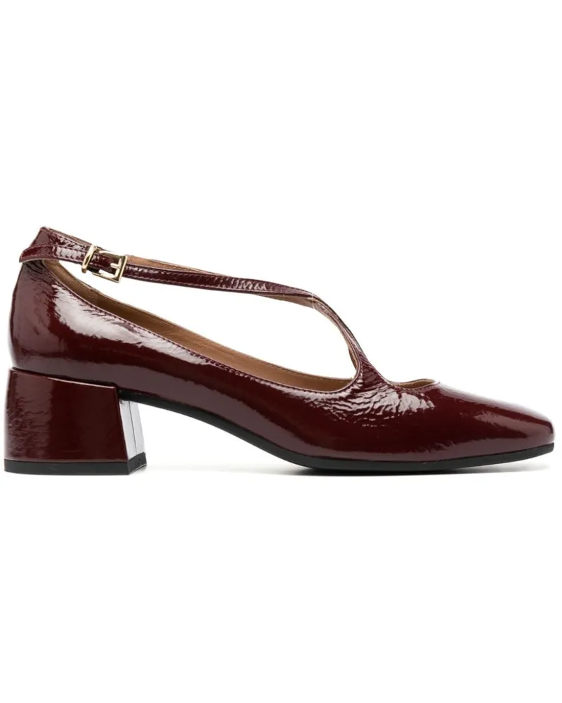 FESTA Milano Pumps aus Lackleder Rot