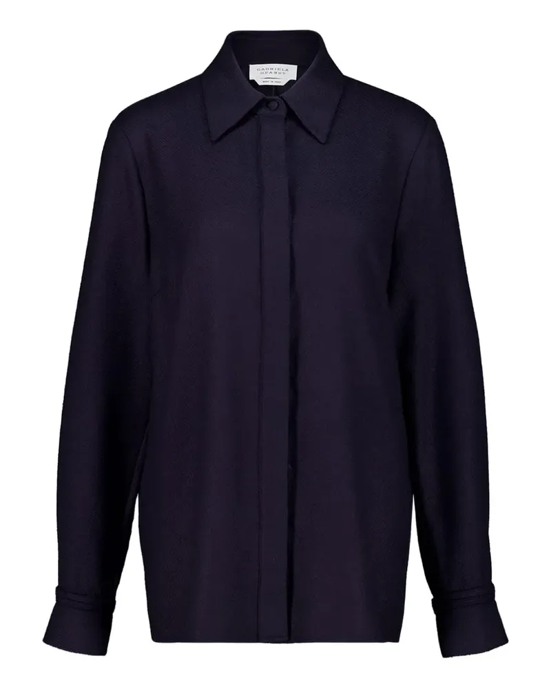 Gabriela Hearst buttoned long-sleeve shirt - Violett Violett