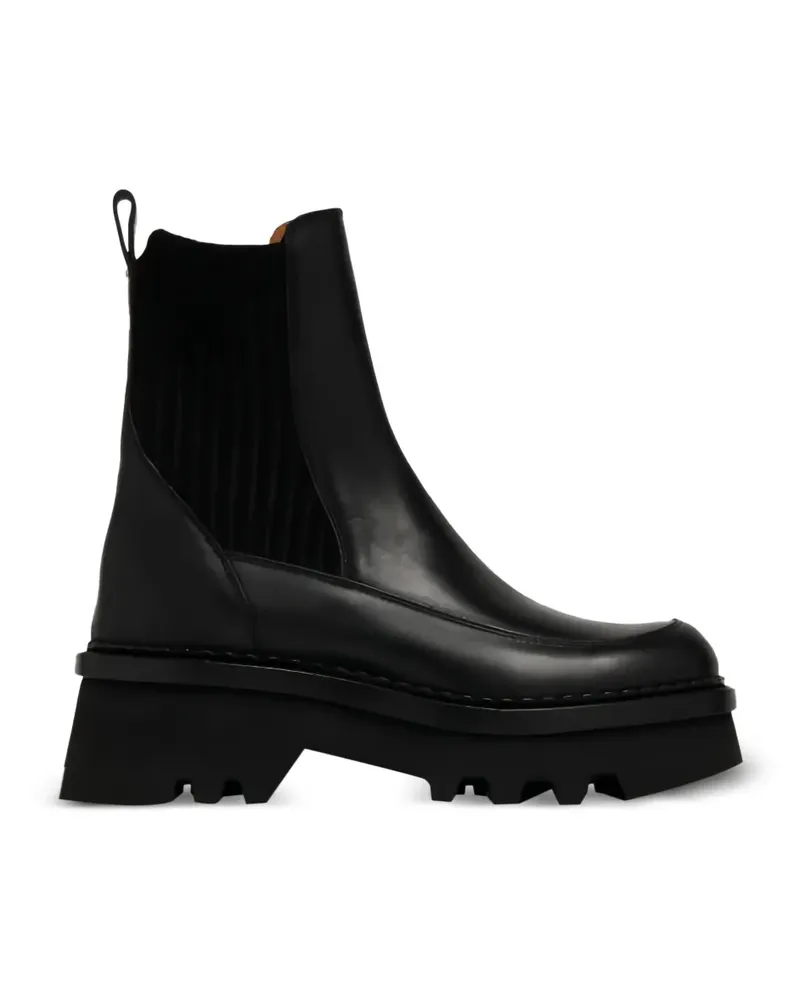 Chloé leather Chelsea boots - Schwarz Schwarz