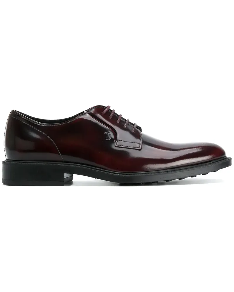 TOD'S Klassische Derby-Schuhe - Rot Rot