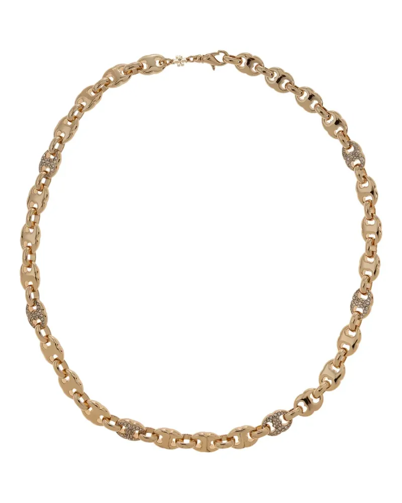 Tory Burch polish-finish necklace - Gold Gold