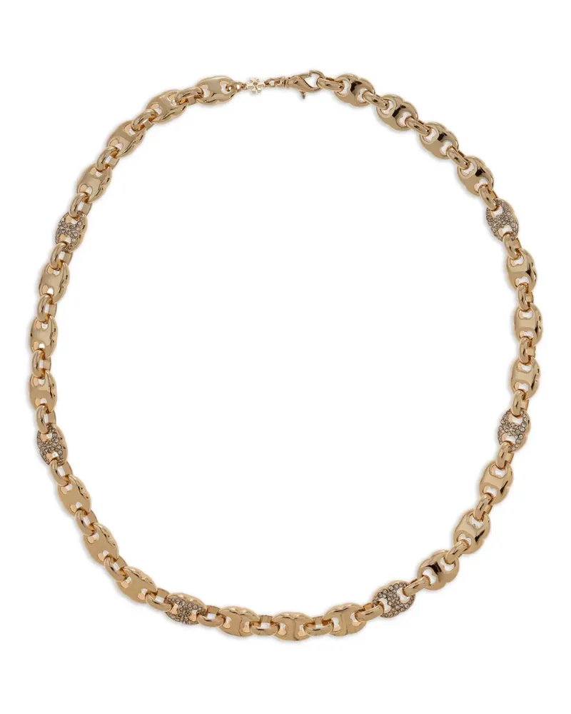 Tory Burch Halskette mit poliertem Finish - Gold Gold