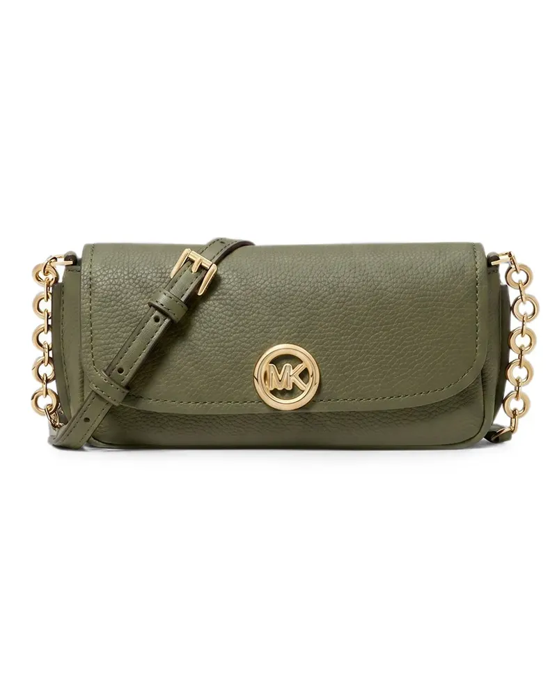 Michael Kors Nolita Umhängetasche aus Leder - Grün Grün