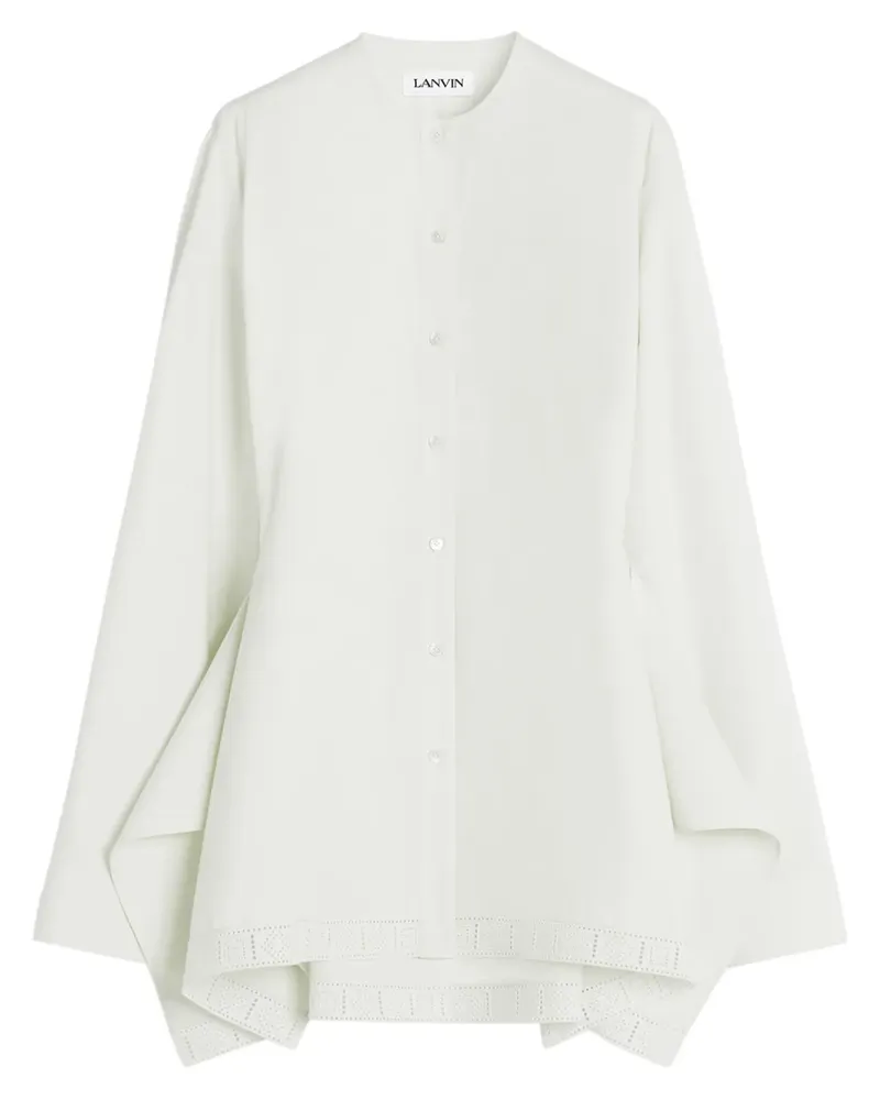 Lanvin Bluse aus Baumwolle - Weiß Weiß