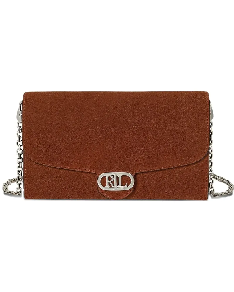 Ralph Lauren medium Adair logo chain crossbody bag - Braun Braun