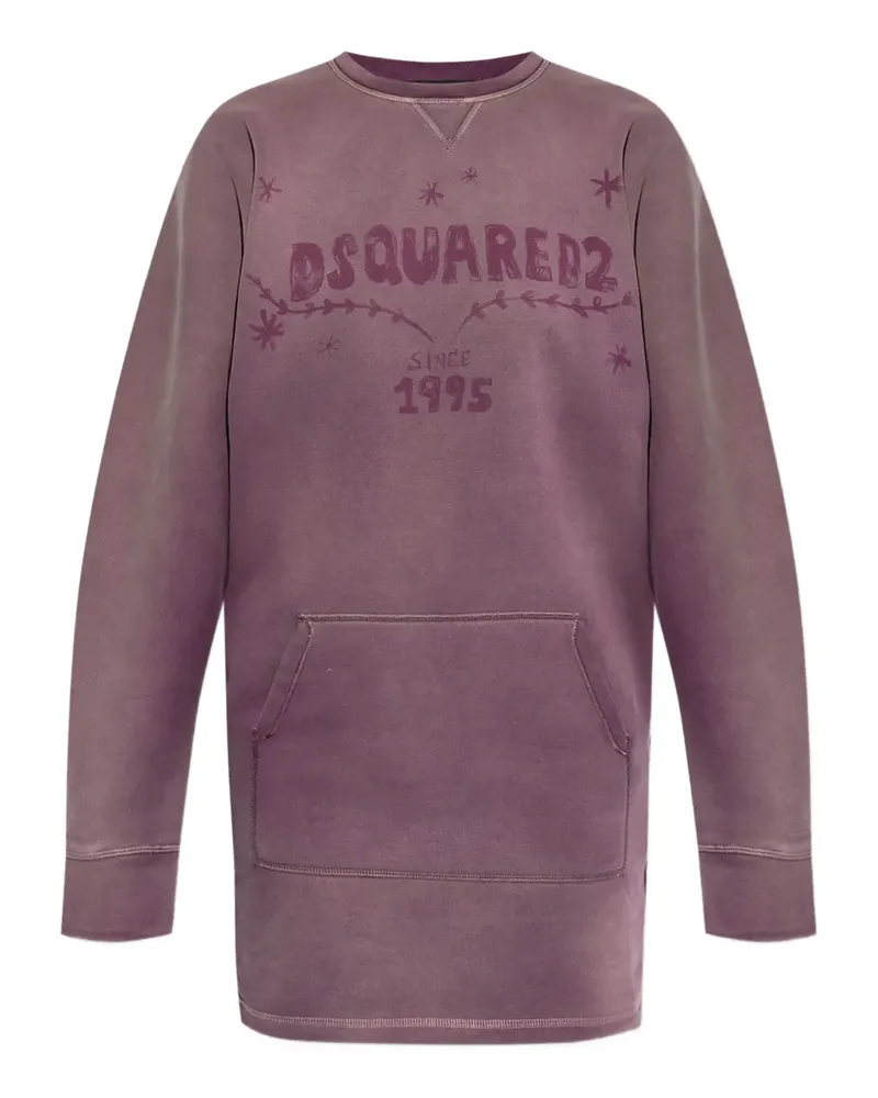 Dsquared2 Kleid mit Taschen - Violett Violett
