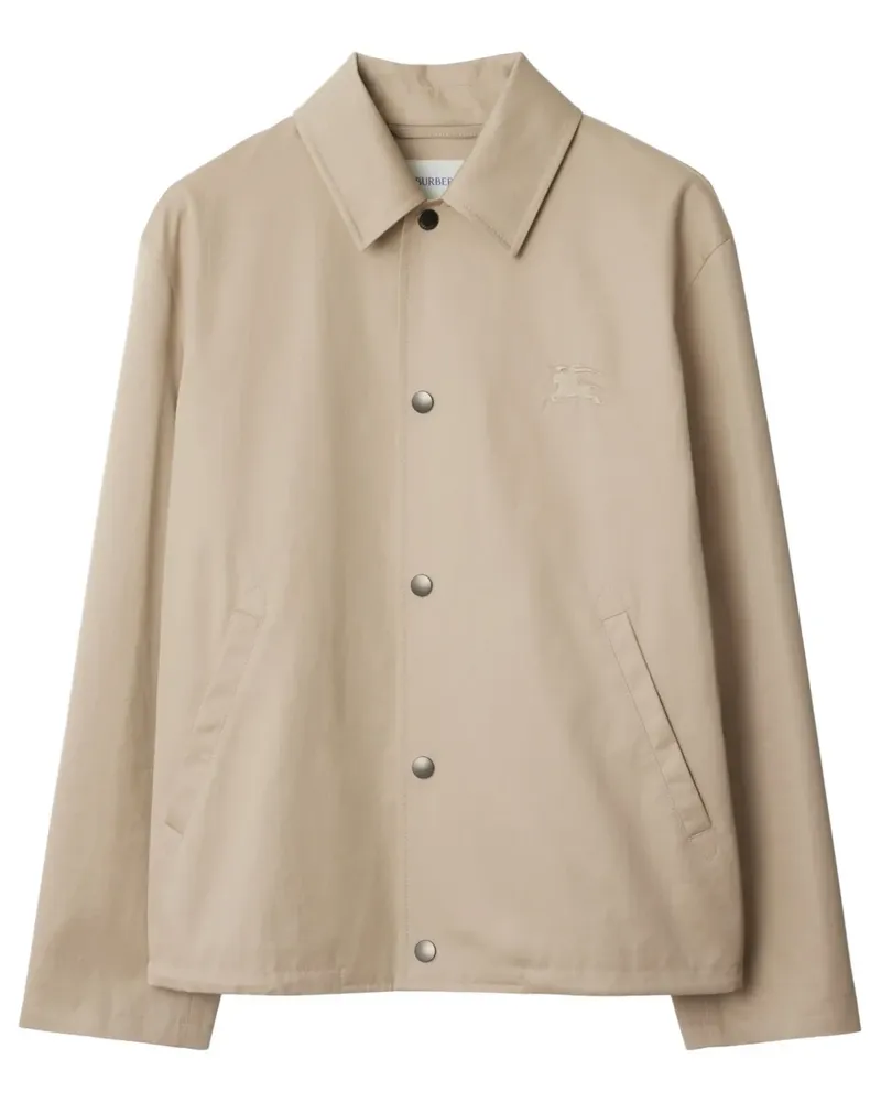 Burberry Jacke aus Gabardine - Nude Nude