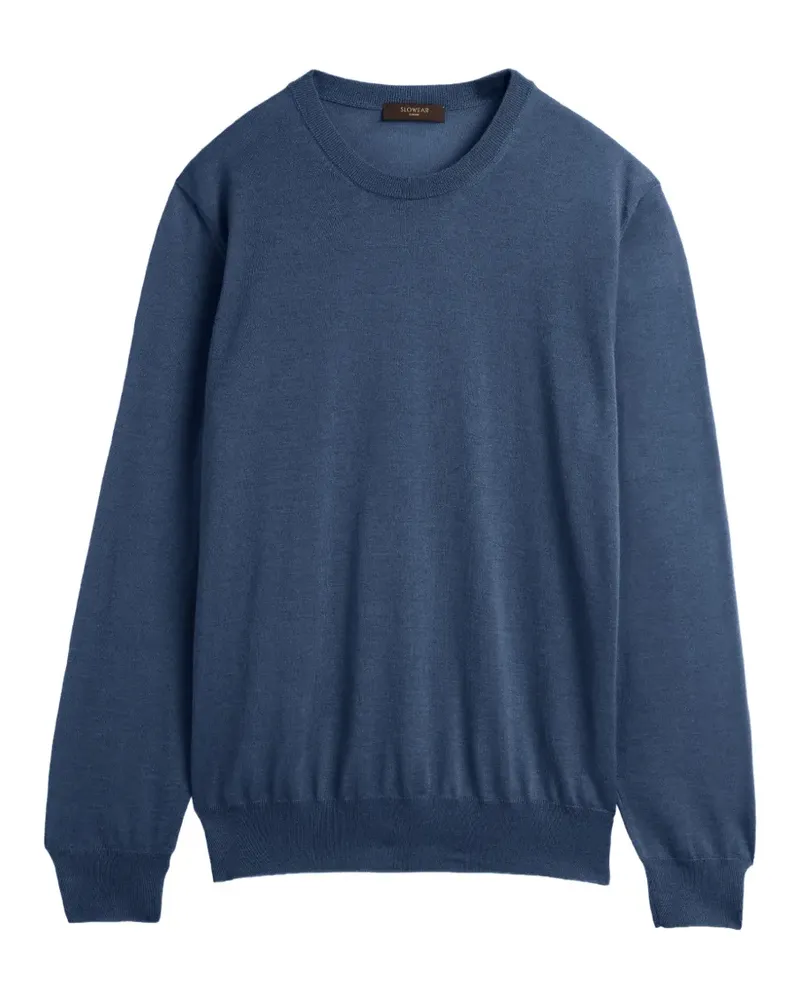 Slowear Zanone crew-neck sweater - Blau Blau