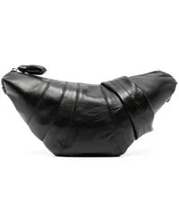 Christophe Lemaire Mittelgroße Croissant Kuriertasche Schwarz