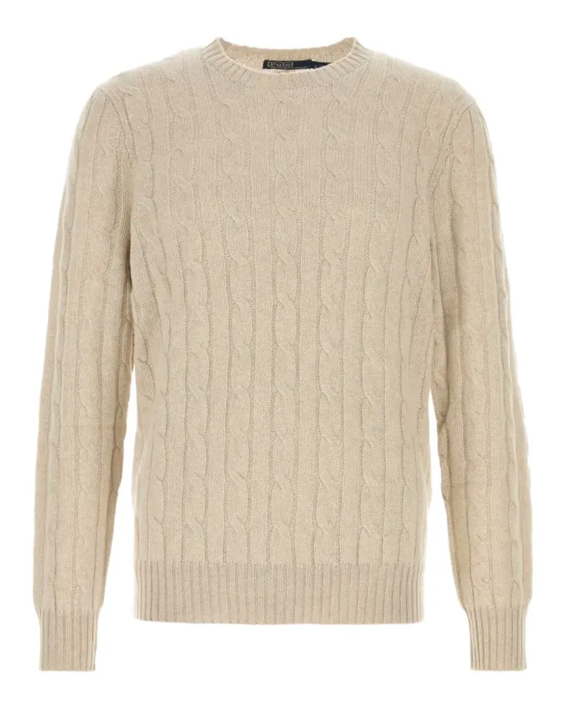 Ralph Lauren cable-knit cashmere sweater - Nude Nude