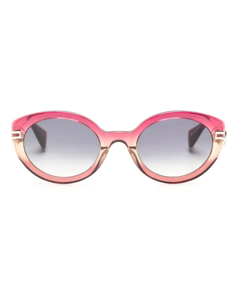 Vivienne Westwood Sonnenbrille mit ovalem Gestell - Rosa Rosa