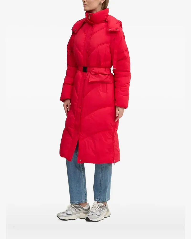 Desigual Steppjacke mit Gürtel - Rot Rot