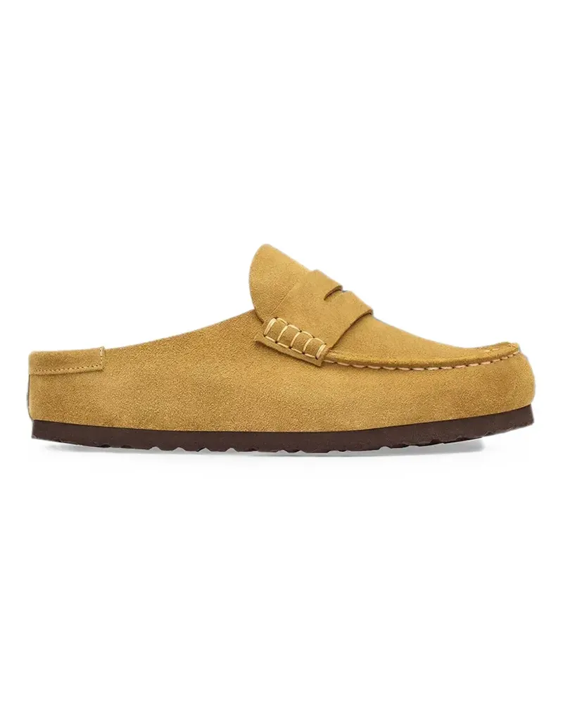 Birkenstock Naples wrapped clogs - Nude Nude