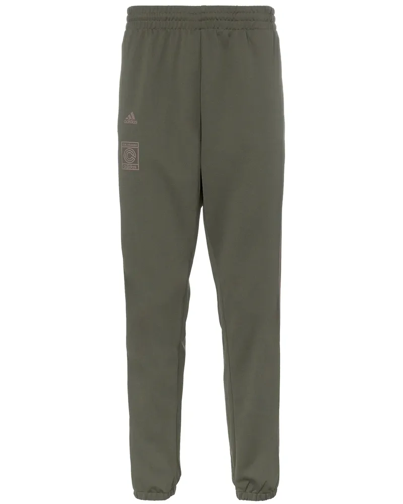 adidas Jogginghose mit "Calabasas"-Print - Grün Grün