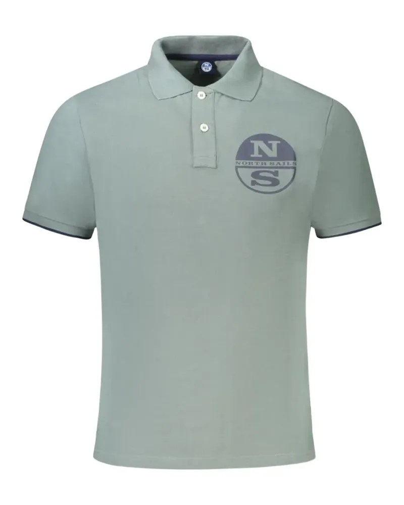 North Sails logo-print polo shirt - Grün Grün