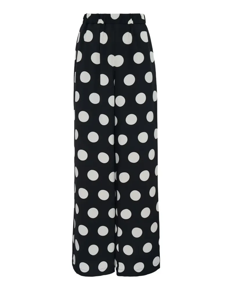 Junya Watanabe Hose mit Polka Dots - Schwarz Schwarz