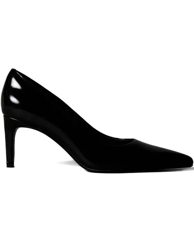 Calvin Klein Pumps aus Lackleder 70mm - Schwarz Schwarz