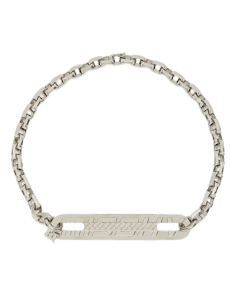 MISBHV Trinity chain-link choker necklace - Silber Silber