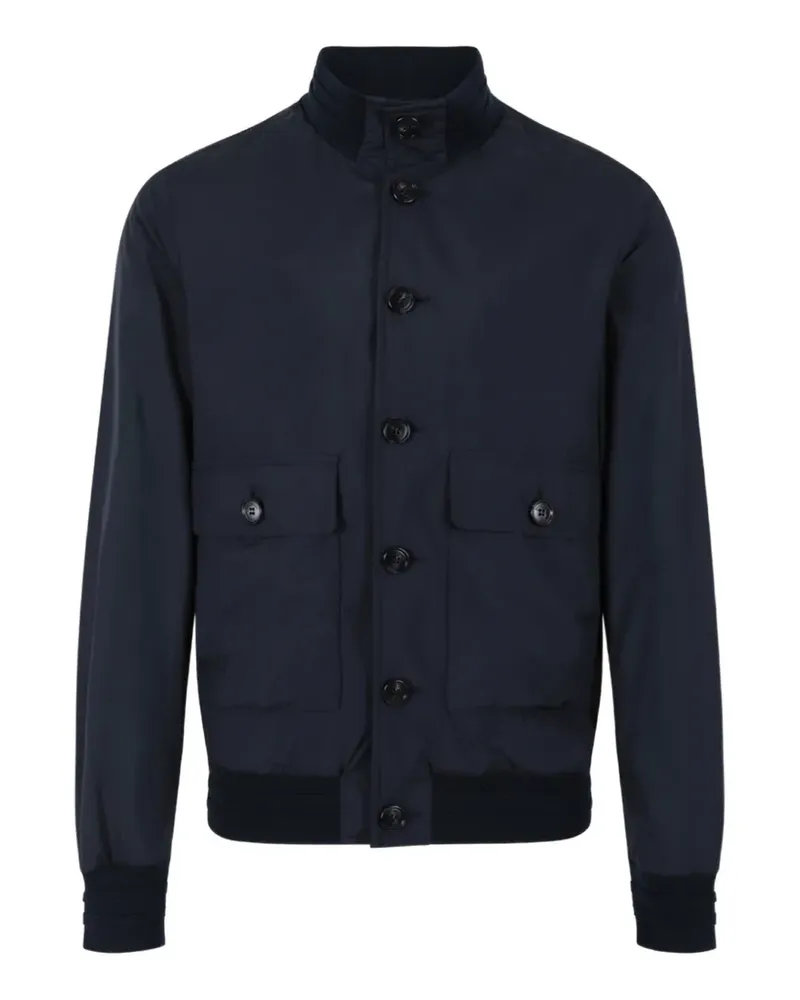 Paul & Shark button-up bomber jacket - Blau Blau