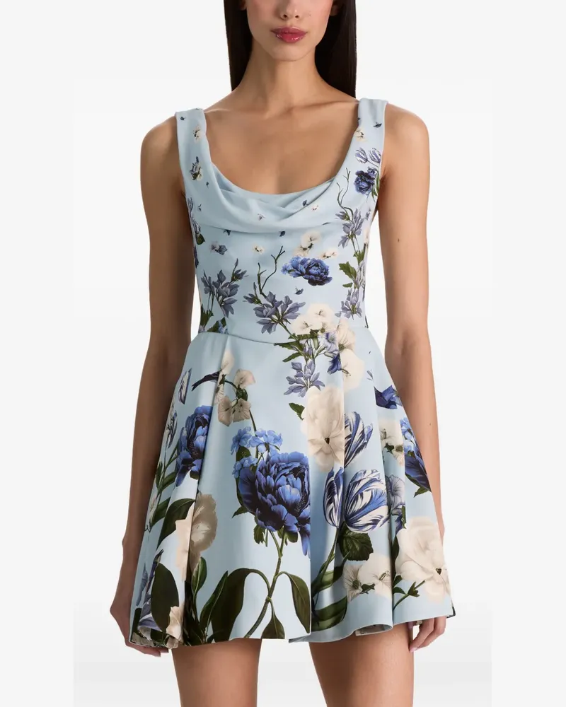 Alice + Olivia Estrella mini dress - Blau Blau